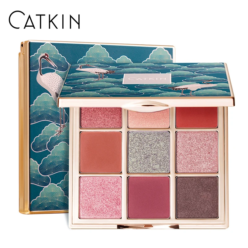 

CATKIN Eternal Love Seasonal 9 Colors Eyeshadow Palette Long-lasting Easy To Wear Waterproof / Water-Resistant Christmas Makeup
