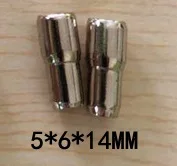 Dia.5 L14mm 200 шт./лот Premintehdw никелевая Полка Поддержка s с 5 мм 6 мм шпильки поддержка шкафа разделенная шпилька подставка для полки стеклянная втулка - Цвет: Dia.5 L14mm