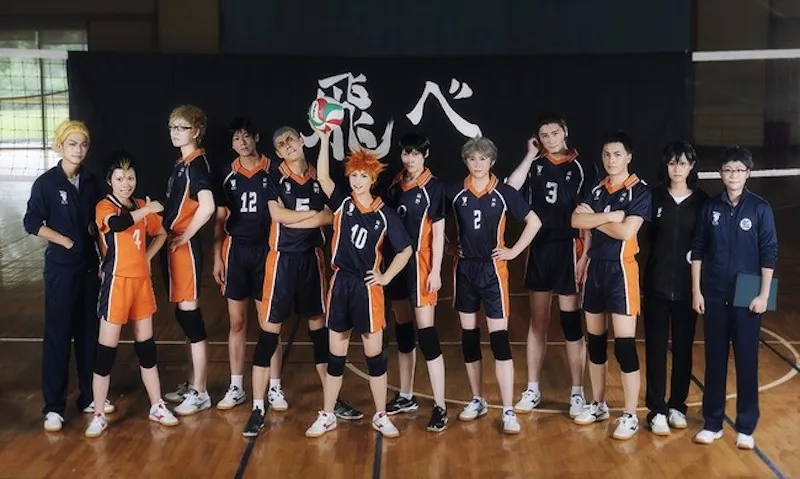 Haikyuu No.3 hzuгрин Hsani Джерси Haikyu рубашка и брюки Karasuno яркая Женская Клубная