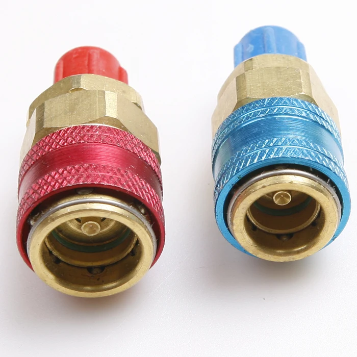 Автомобильный Кондиционер R134A/R12/R22 охлаждающие шланги для зарядки быстрая муфта