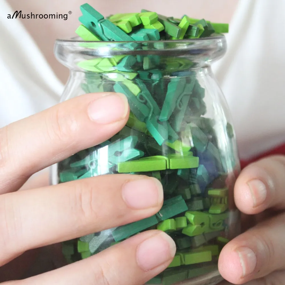 Бамбук сафари Панда для подвешивания пеленки 50 джунгли вечерние мини прищепки