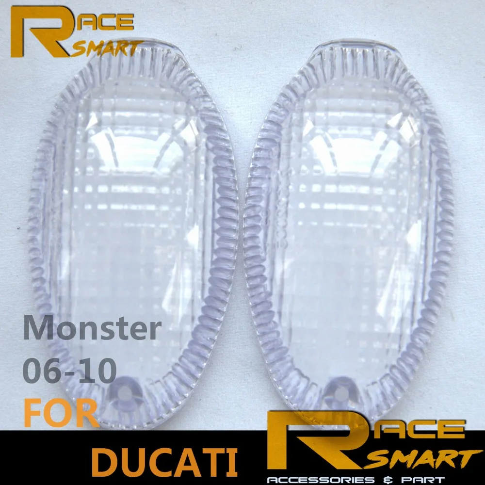 Мотоцикл передний указатель поворота крышка объектива чехол для DUCATI Monster 2006-2010 |