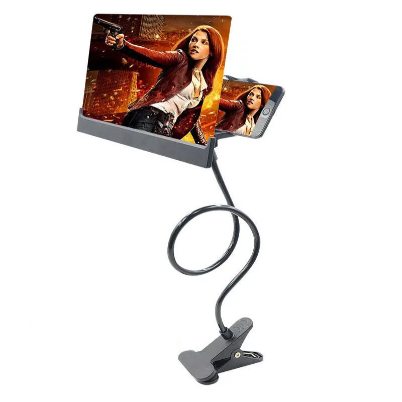 Складная Антибликовая 3d подставка для мобильного телефона 12 дюймов|Лупы| |