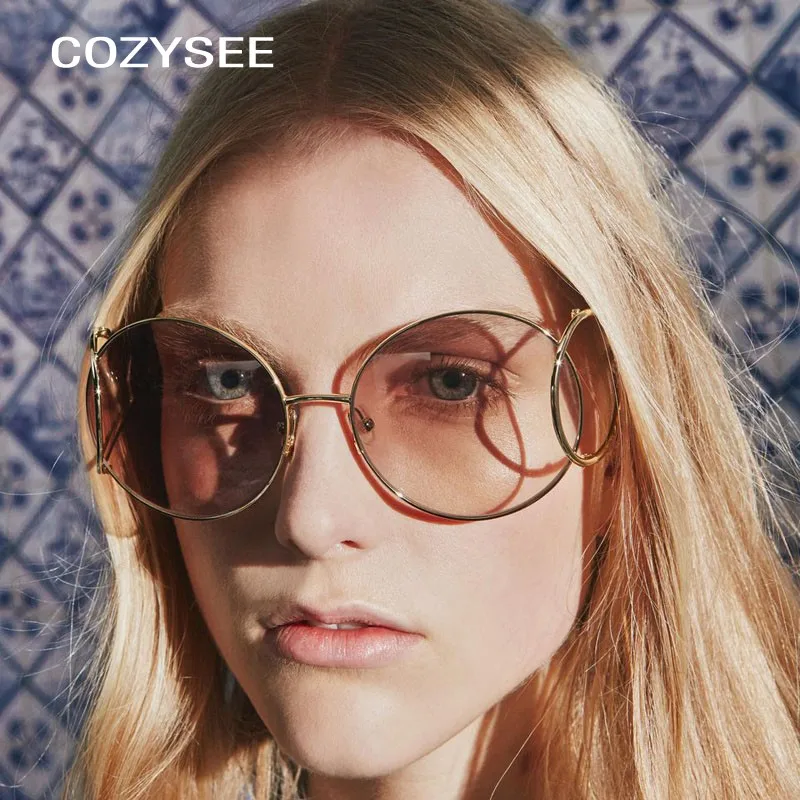 Женские Овальные Солнцезащитные очки роскошные дизайнерские брендовые