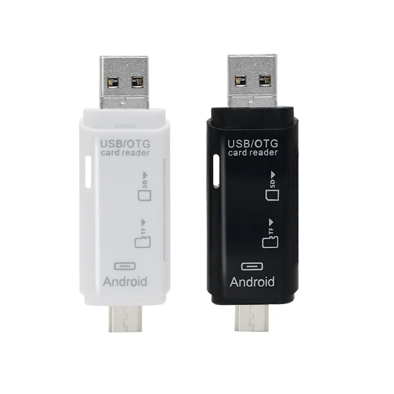 Многофункциональный 3 в 1 Micro usb type-C OTG флэш-накопитель адаптер type-C Кардридер разъем SD TF OTG кард-ридер