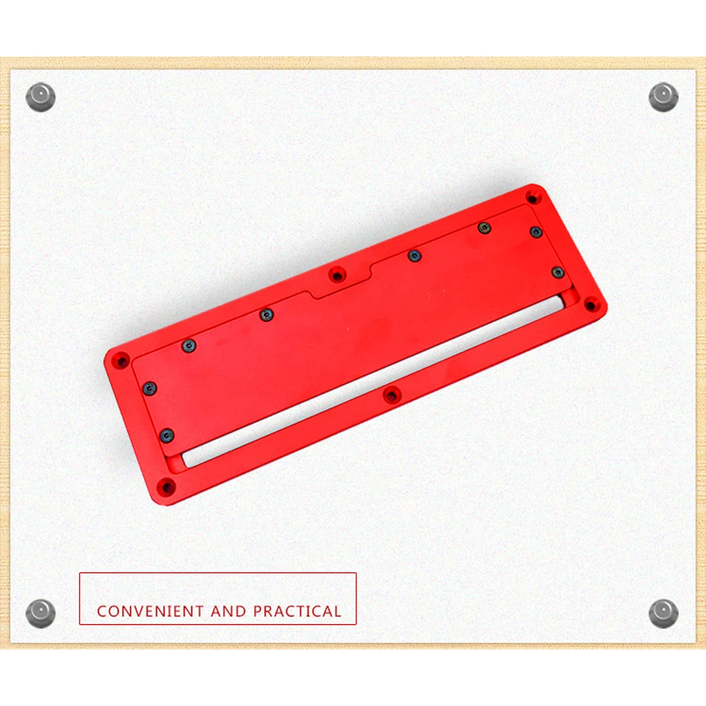 Настольная пила электрическая циркулярная флип крышка пластина алюминиевый