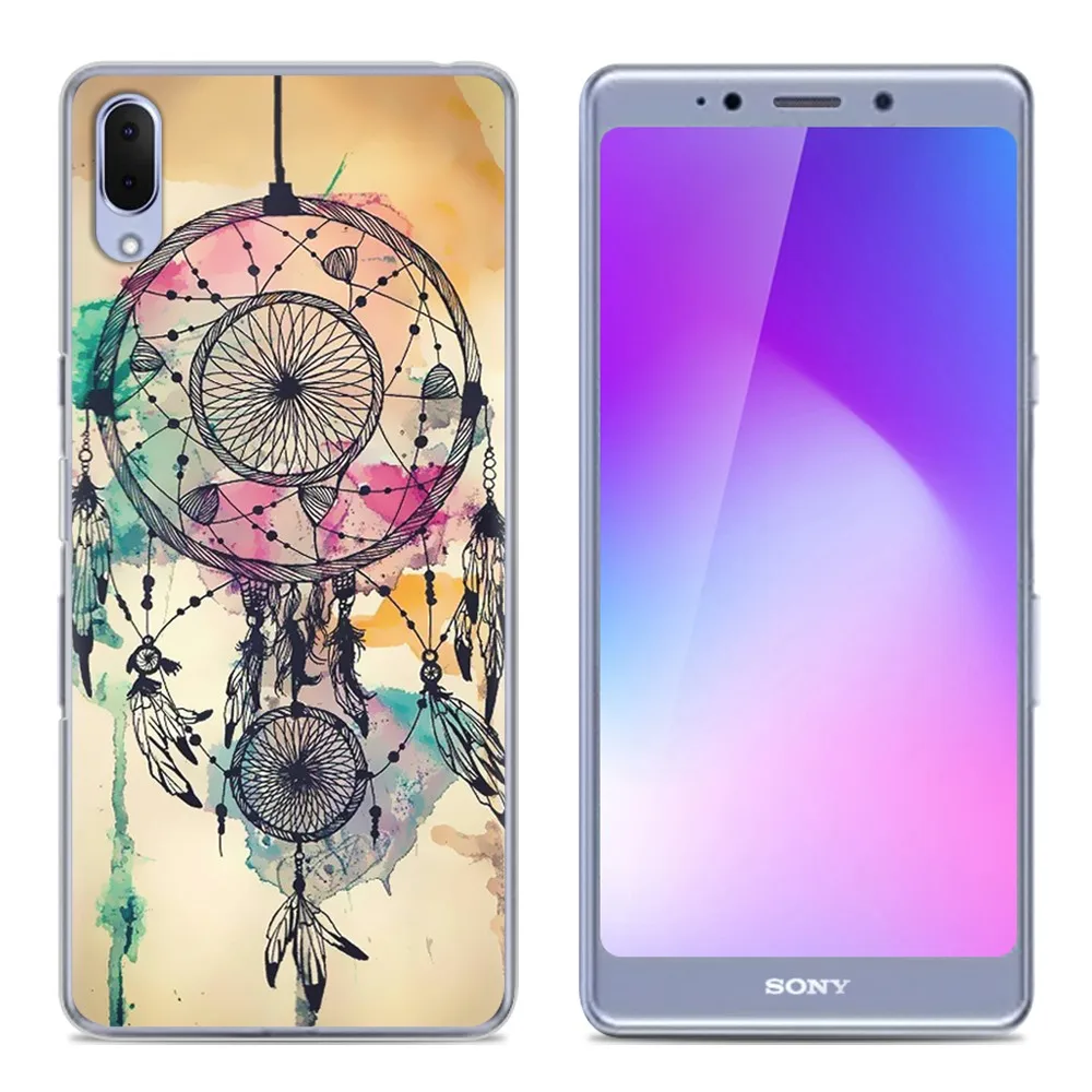 21 Мягкий чехол для телефона для sony Xperia L3, 5,7 дюйма, цветной модный дизайн, ТПУ силиконовый чехол - Цвет: 21