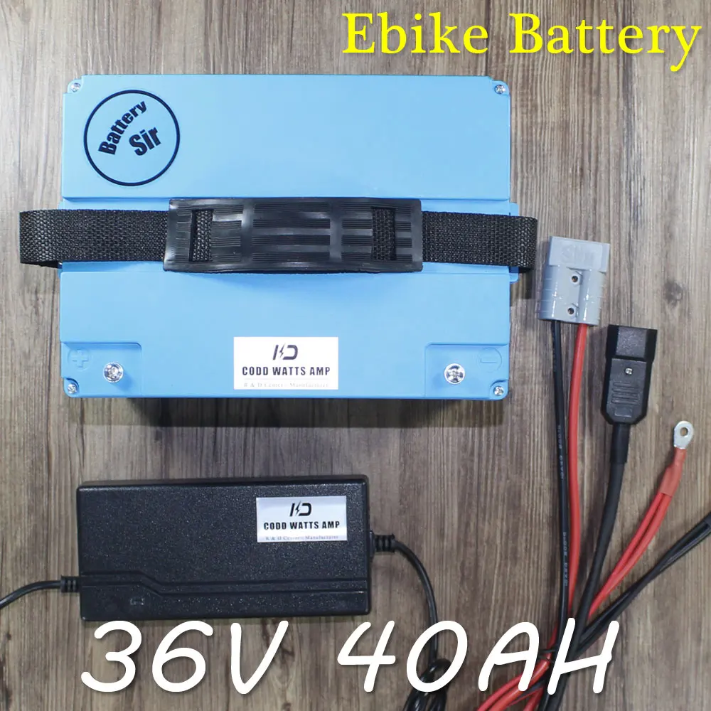 36V 2000W электрический велосипед литий-ионный аккумулятор водонепроницаемый 40AH Ebike