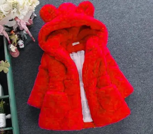 style 3 Зимние куртки для девочек; кардиган из искусственного меха; теплые толстовки для малышей; утепленная детская одежда для подростков; Верхняя одежда для девочек; детская одежда; От 2 до 8 лет - Цвет: style 3