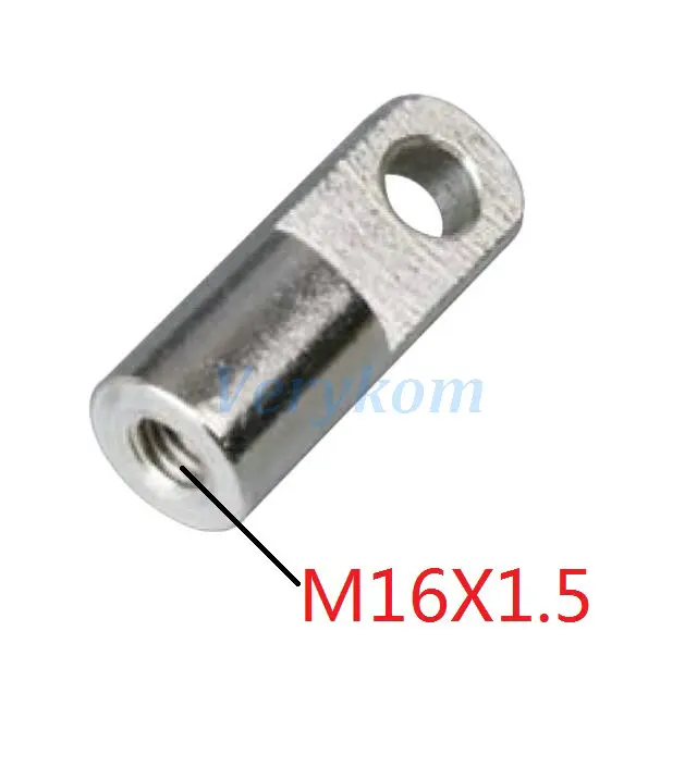 M16X150I F-M4, M5, M6, M8, M10, M12, M15, M20 I шарнир для крепления пневматического цилиндра, шток поршня, скобы F-M5X080I, F-M10X125I, M8* 1,25 - Цвет: M16X150I