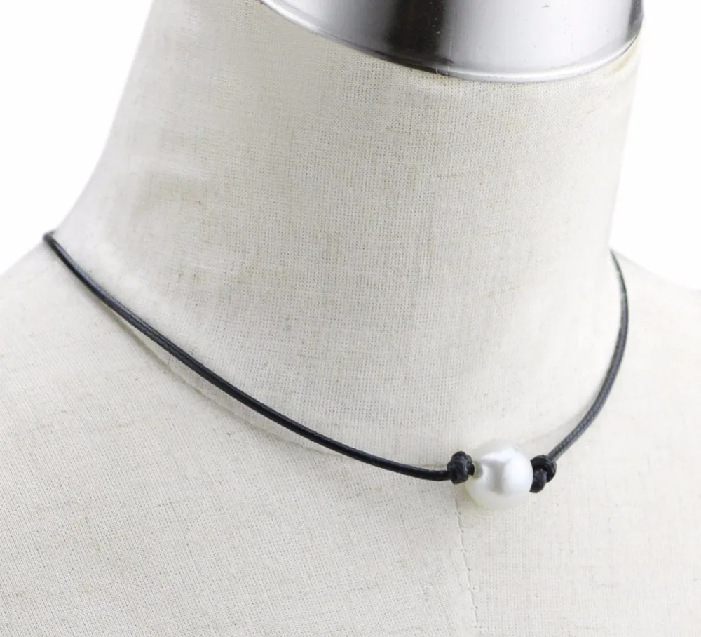 Женское Ожерелье чокер из натуральной кожи 15 19 дюймов|choker necklace|leather choker necklaceleather |