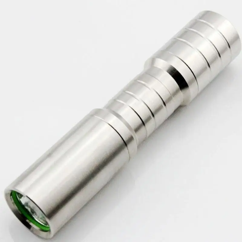 Q5 Led 260lm стальной фонарь Факел Перезаряжаемые 3 Режим батареи 14500 или Aa затемнения масштабируемый тактический фонарь - Испускаемый цвет: white light