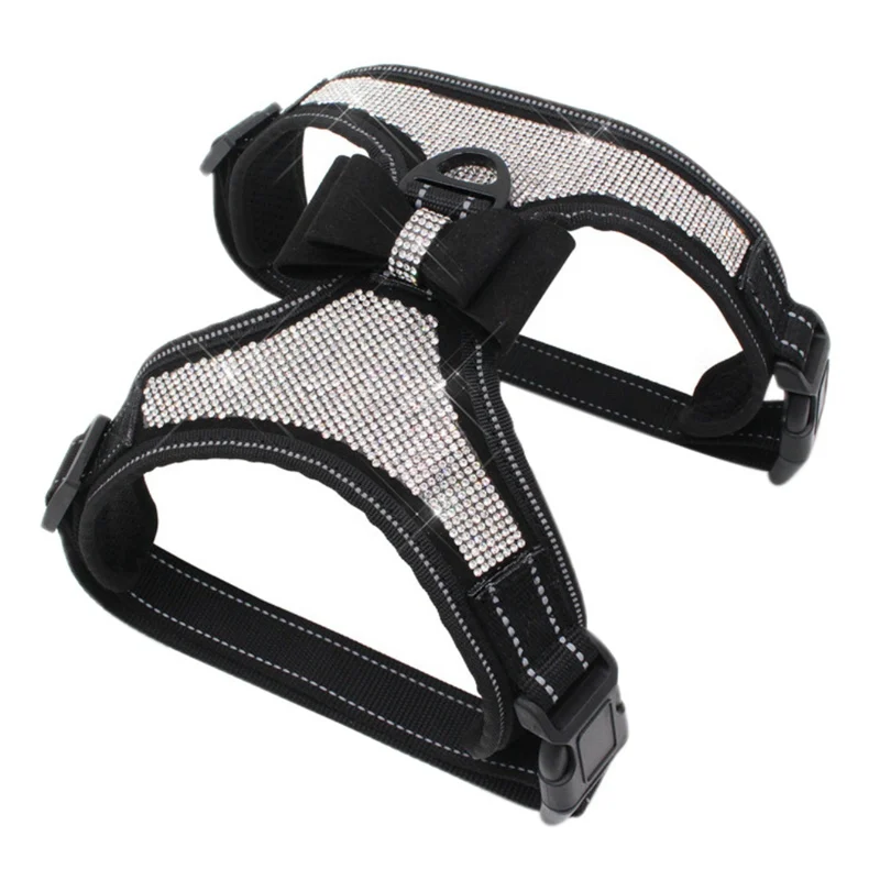 Adjustable Pet Puppy Dog Bow Harness Collar Leash For Small Medium Large Dogs Animals Walking Hand Strap Tag Supplies W1 | Дом и сад