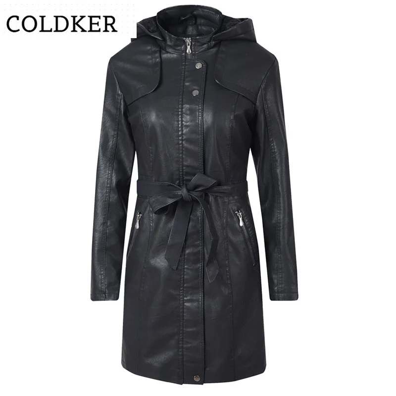 Женская зимняя куртка COLDKER пальто модная одежда для девочек женский топ из