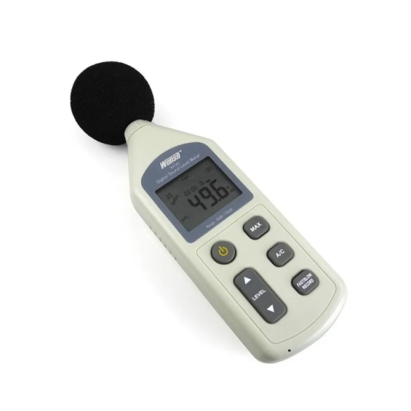WS1361 30 130dB LCD цифровой измеритель уровня звука шума децибел мониторинг Регистратор