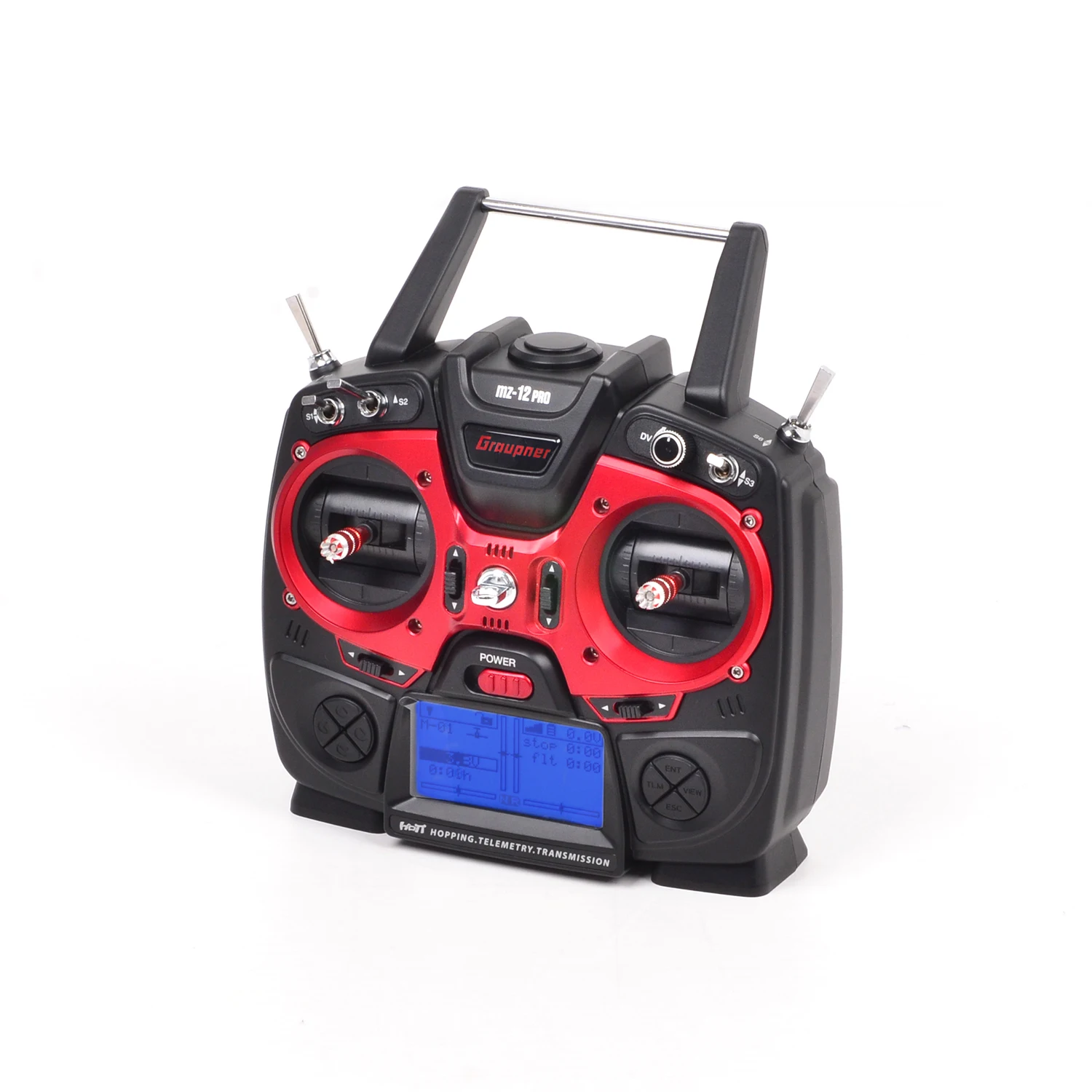 Graupner MZ-12PRO пульт дистанционного управления с приемником GR-12 + 3XG для вертолетом