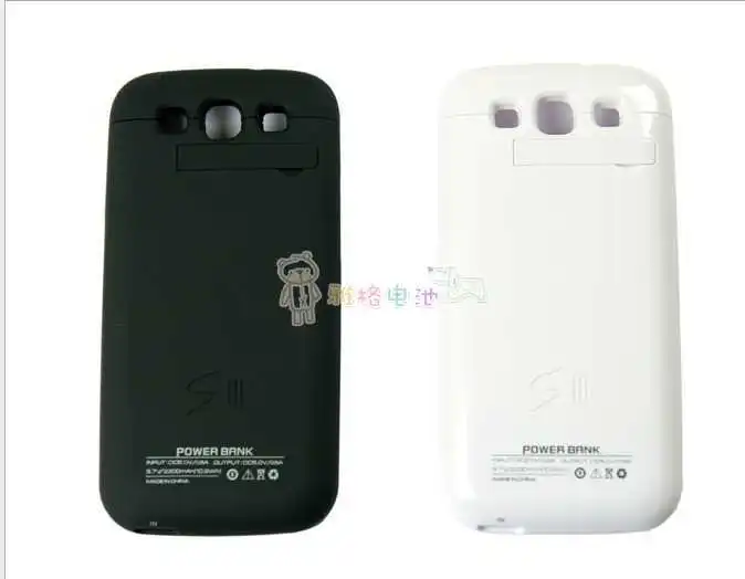 i9300 battery clip GALAXYs3 external backup with stand case free shipping | Электроника