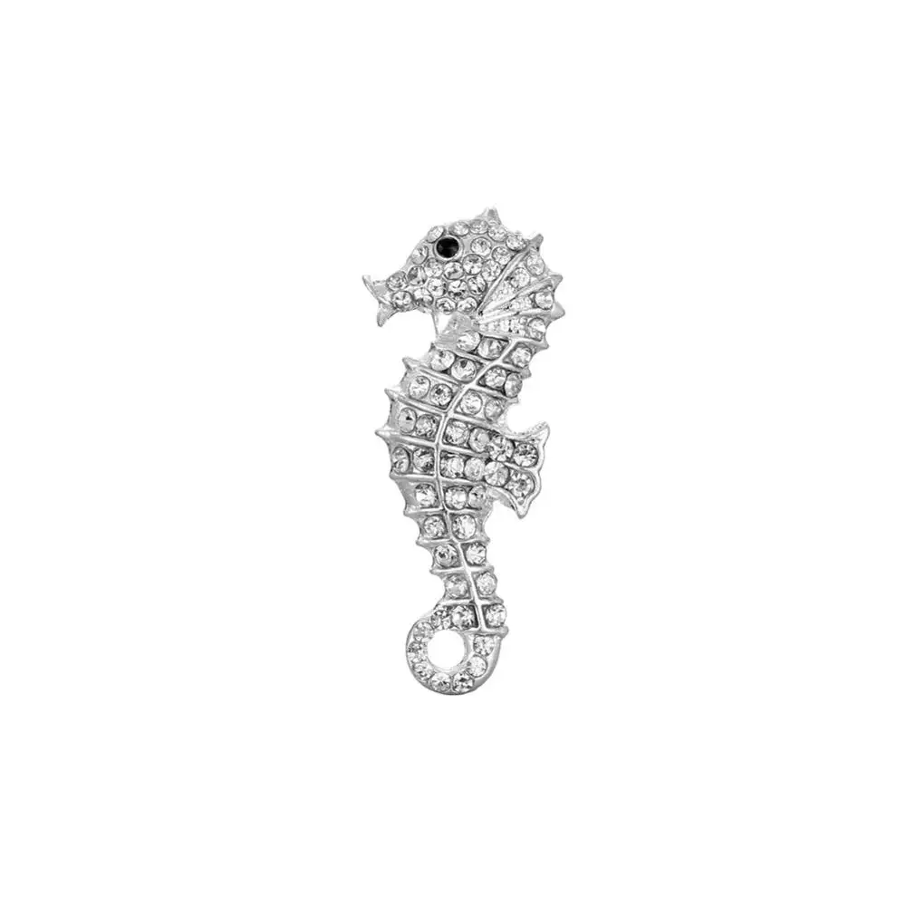 seahorse 2pieces 36 стили пуговицы с жемчугом и стразами flatback/хвостовик украшение для ремесла Сделай Сам DIY бигуди для волос с бантом, с цветочным проектом, 2 шт./упак - Цвет: seahorse 2pieces