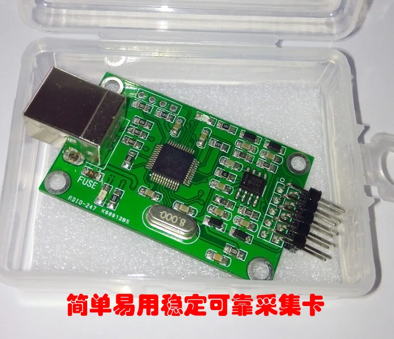 Осциллограф 2AI2DI2DO LabVIEW USB модуль для сбора данных YAV| |