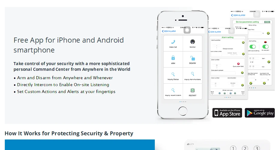 Homsecur беспроводный 4G/3g/gsm, ЖК-дисплей SMS автодозвон охранной сигнализации Системы+ сенсорный экран Панель GA01-4G-W