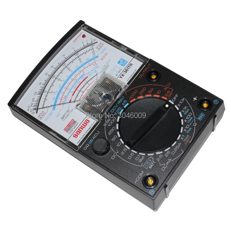Sanwa YX-361TR аналоговый мультиметр, указатель многофункциональный/мультидиапазон мультиметр ВКЛ-ВЫКЛ проверка/Проверка батареи