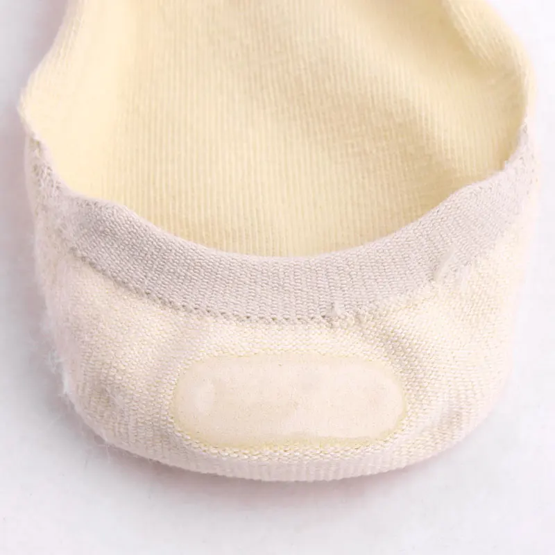 Летние тонкие носки с закрытым носком без застежек из силикона невидимые chausette