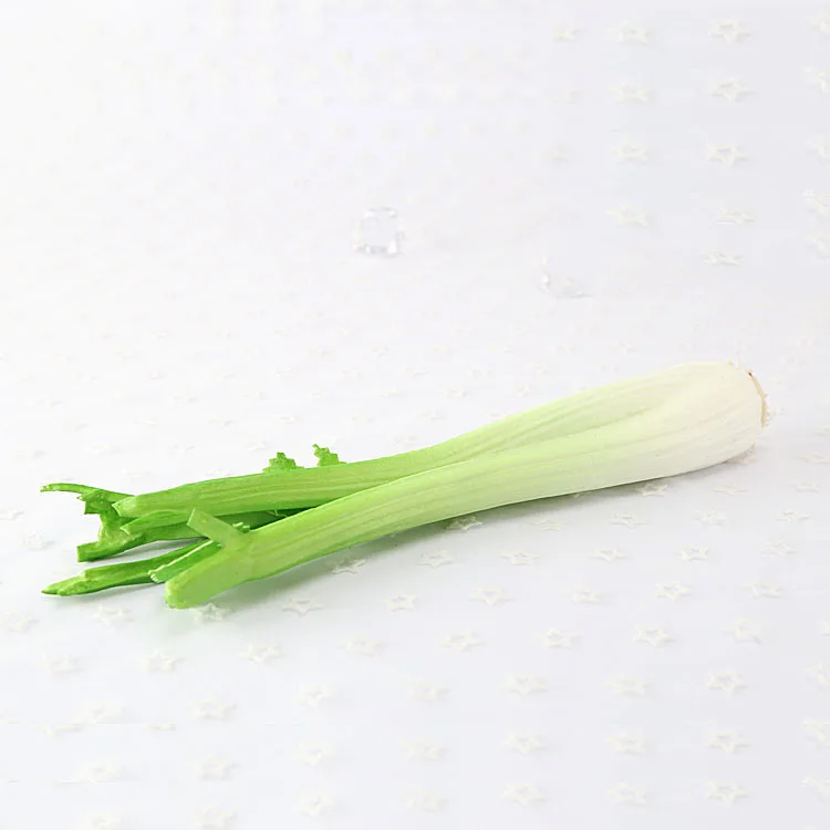 celery YUYU, мульти-стиль, имитация зеленых овощей, для дома, гостиной, украшение, поддельные фрукты, для отеля, ресторана, сделай сам, настенное украшение, горячая Распродажа - Цвет: celery