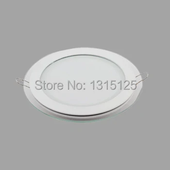 Современный дизайн со стеклом 6 Вт Встраиваемый светодиодный потолочный