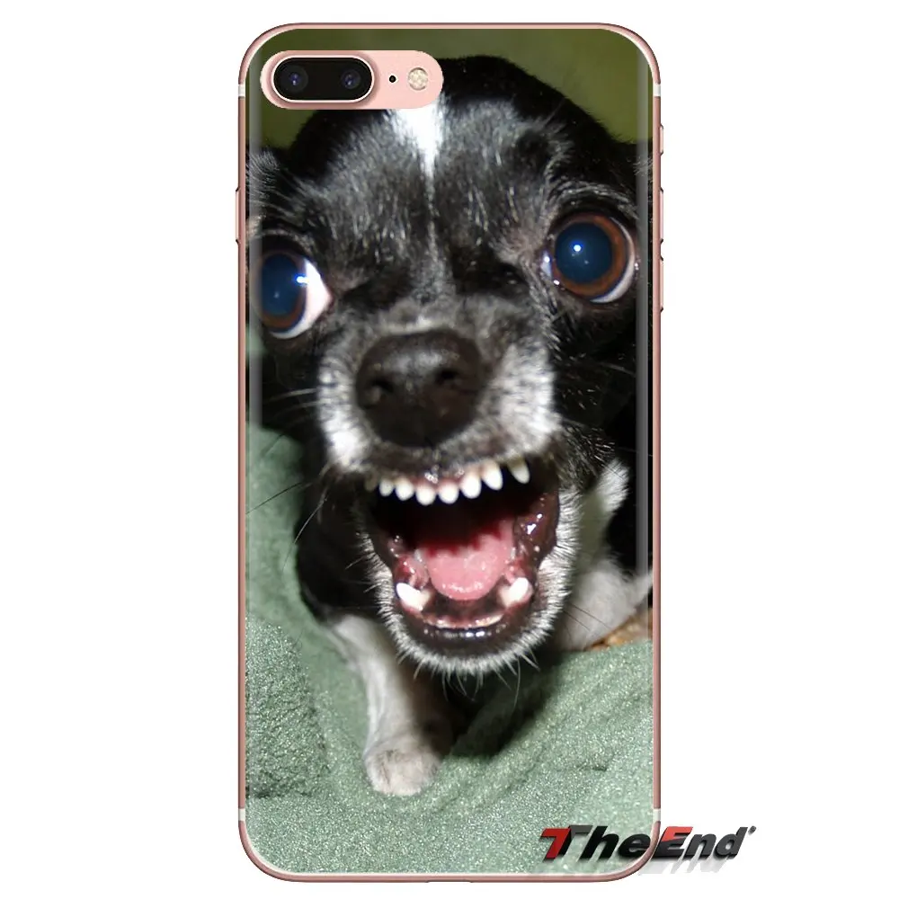 For Huawei G7 G8 P7 P8 P9 P10 P20 P30 Lite Mini Pro P Smart Plus 2017 2018 2019 Transparent TPU Cases Covers Chihuahua dog puppy |