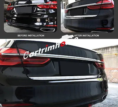 Стальные задние ворота литья крышка отделка 1 шт. для BMW 7 серии G11 G12 2016 2017 |