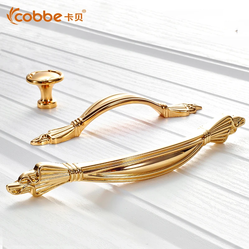 Ручки ящика Шкаф Дверные ручки цвета слоновой кости современные и тянет |