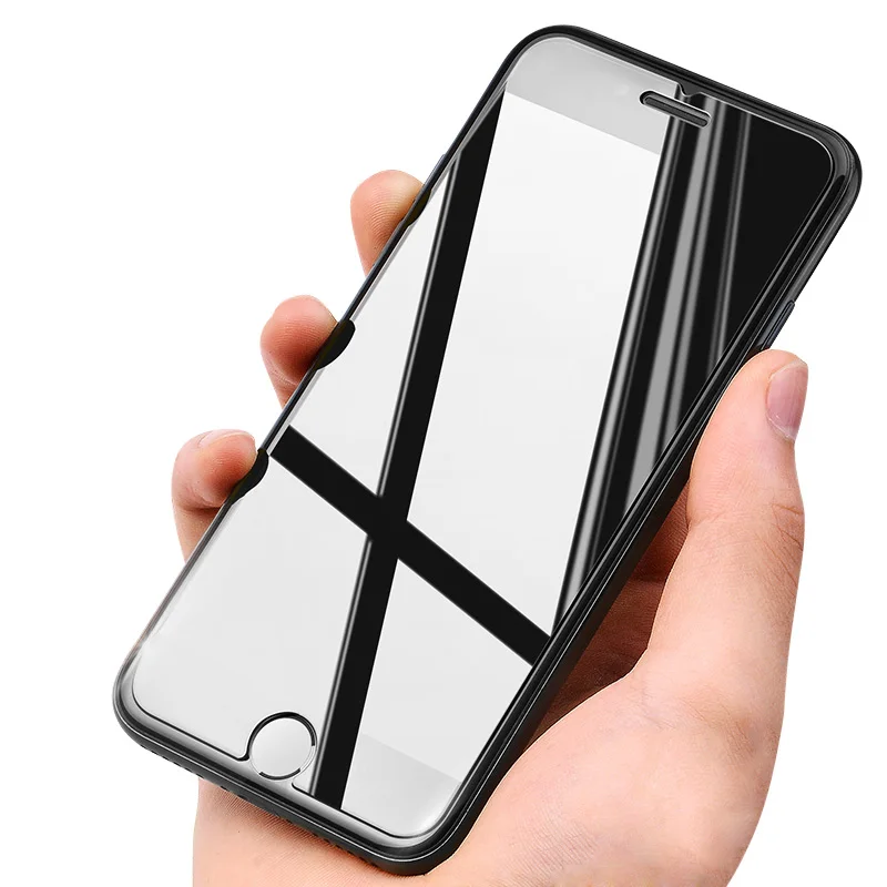Защитная пленка для экрана для iPhone 8, iPhone 7 Plus, закаленное стекло, полное покрытие, HD, ультратонкое, mofi, фронтальная, 2.5D, apple, iPhone 7, 8 plus, стекло - Цвет: 9H Super Clear