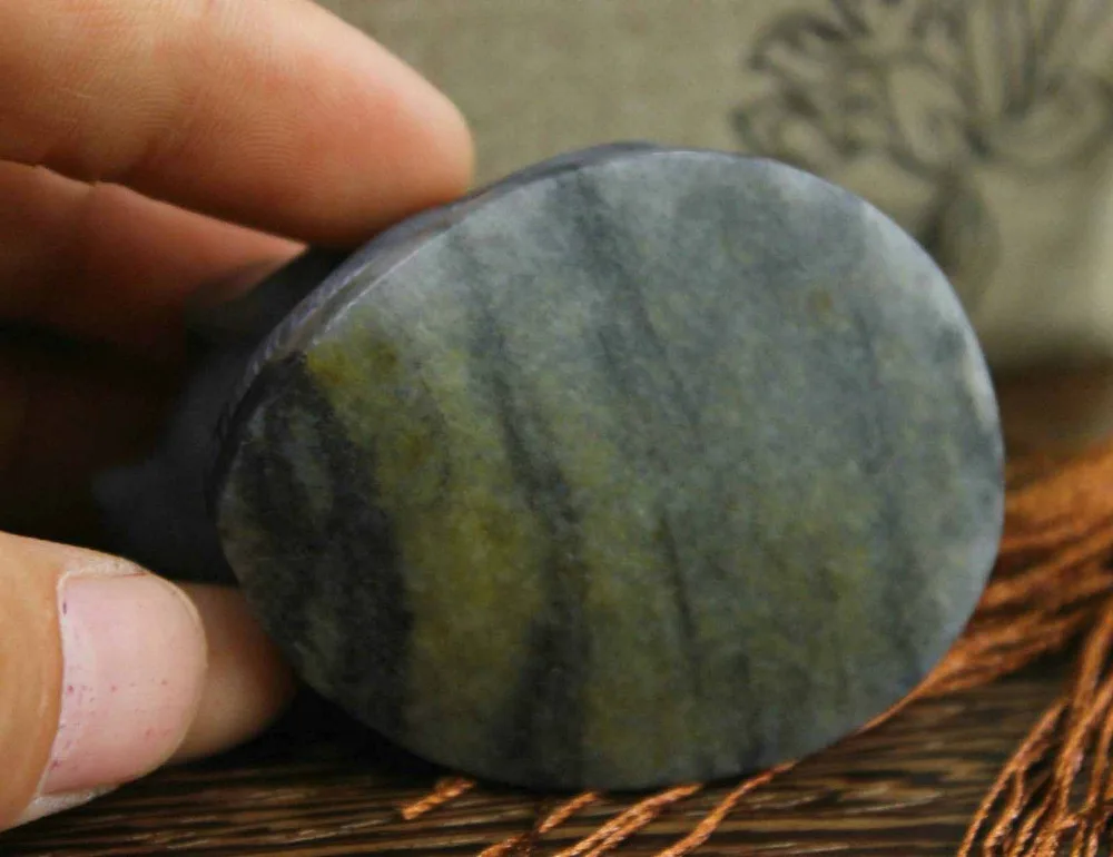 6cm Chinese Xin Jiang 100% Hetian Jade Jadeite Lucky Pig Coin Pendant Necklace | Украшения и аксессуары