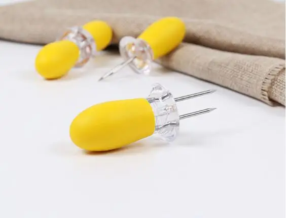 10 шт./лот держатели для кукурузы из нержавеющей стали косынки Джамбо Кукуруза в