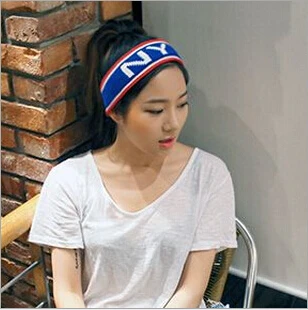 knit turban Женский спортивный вязаный тюрбан для йоги, повязка на голову, эластичные повязки на голову, аксессуары для женщин и мужчин, повязка на голову, новинка - Цвет: knit turban