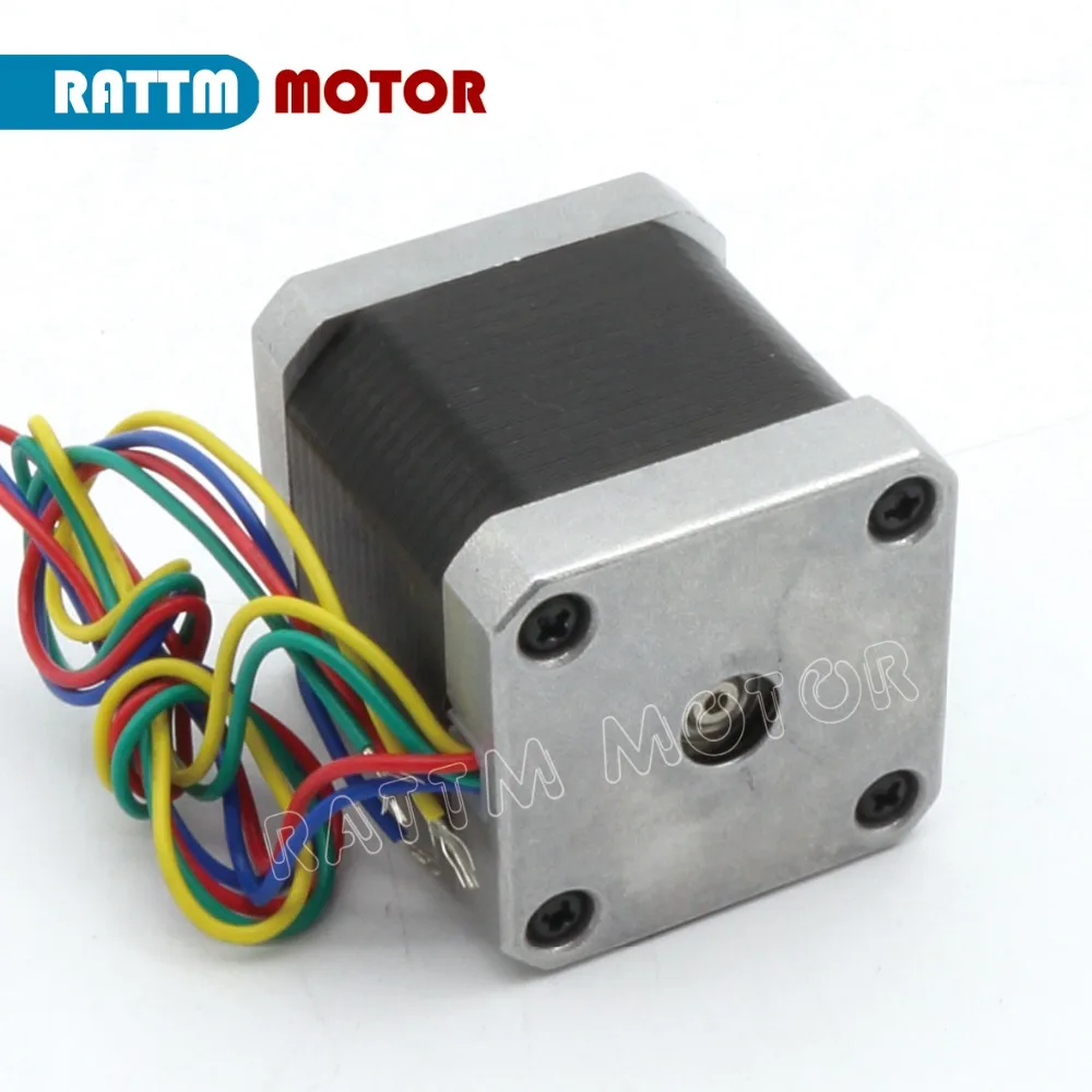 3D принтер! Nema17 CNC шаговый двигатель 78 Oz in/48 мм/1.8A от мотора погремушки|cnc stepper motor|step