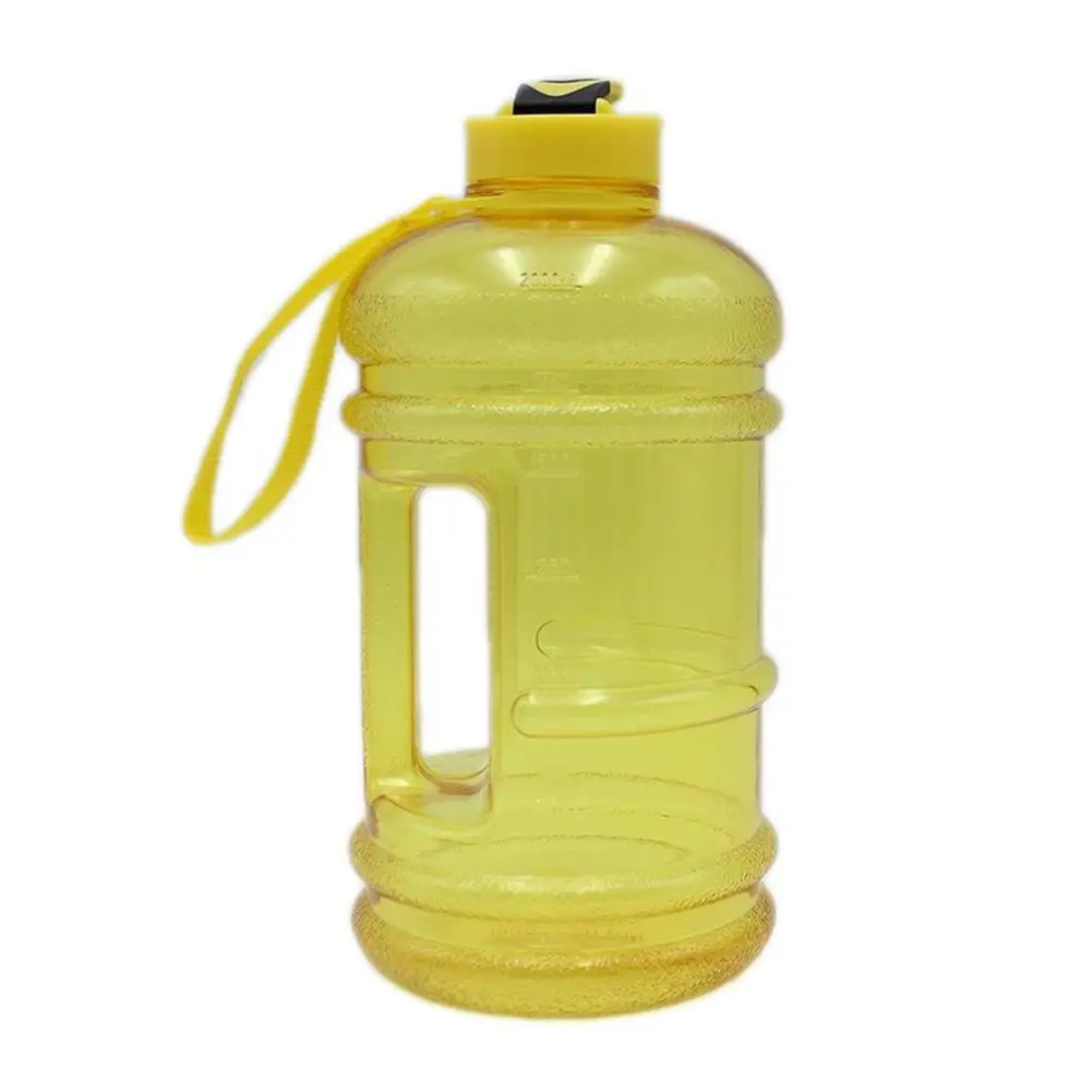 

2.2L Sports Bottle Fitness Kettle 180g Large Capacity Plastic Kettle Water Jug Container Leak Proof Tour Hiking Portable Bottles