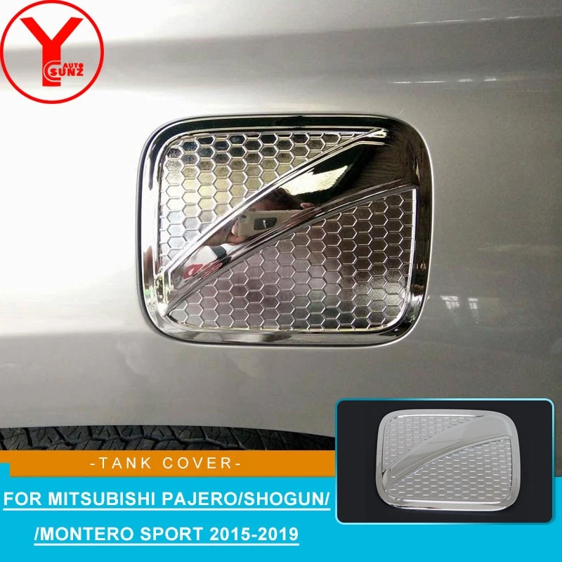 YCSUNZ ABS хромированная крышка топливного бака для MITSUBISHI PAJERO MONTERO SPORT Shogun аксессуары части для MONTERO SPORT