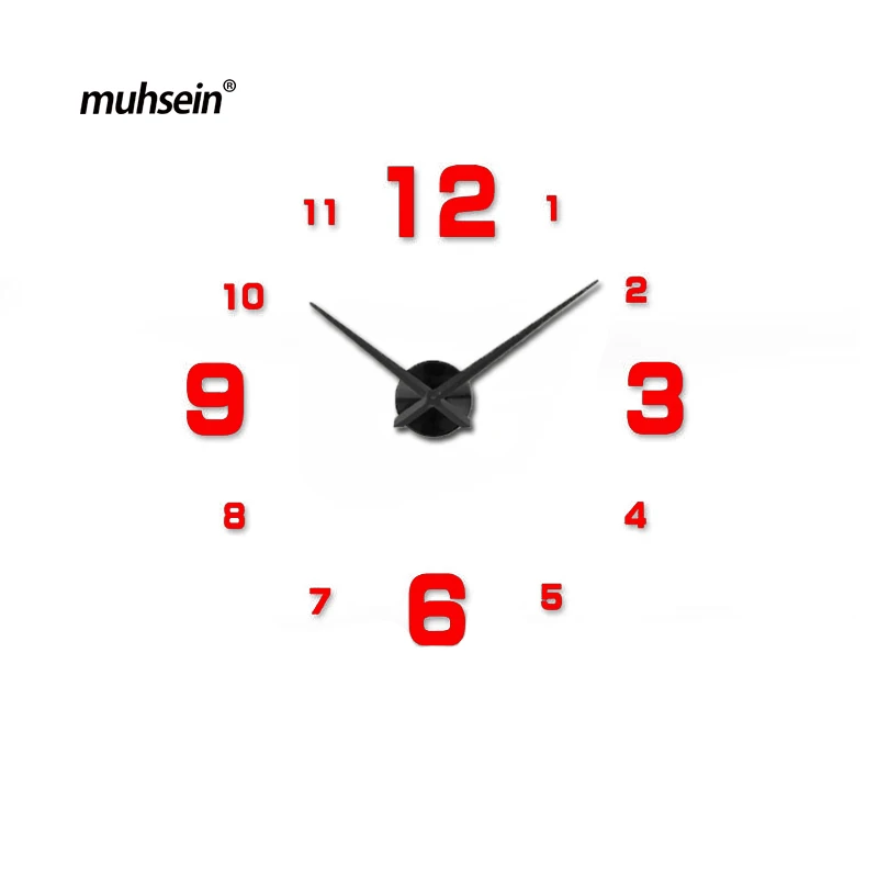 Muhsein 2020 новые декоративные настенные часы с большим зеркалом современные большие