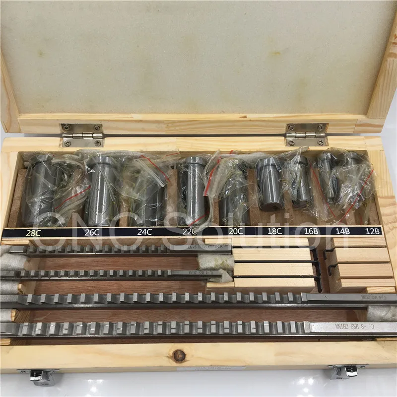 Металический инструмент для резки 18 шт. HSS метализатор Металическая втулка B C тип