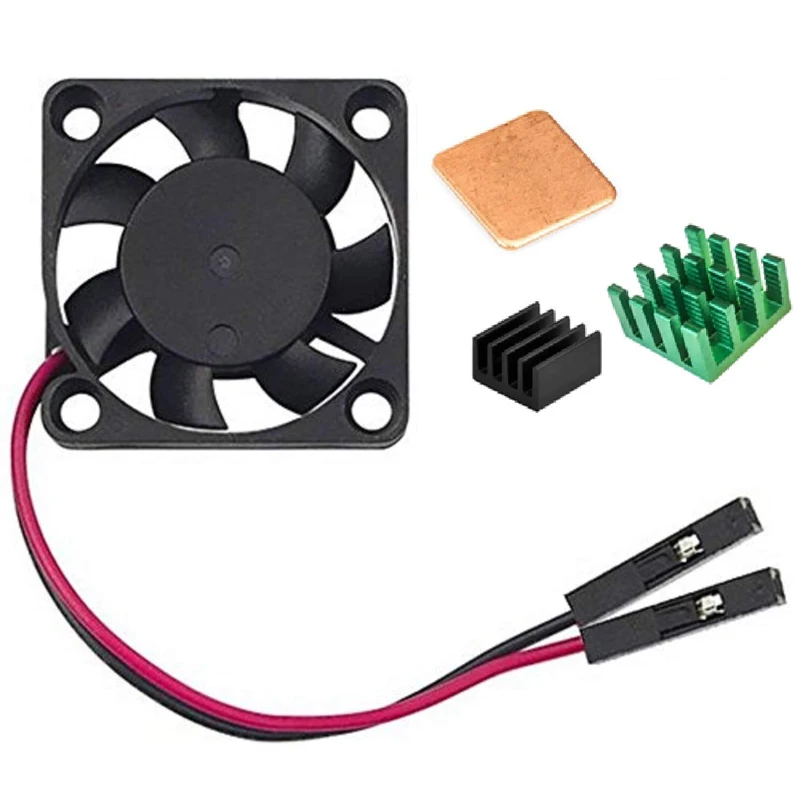 Для Raspberry Pi комплект теплоотвода вентилятора для охлаждения кулера 3/2 Модель B +