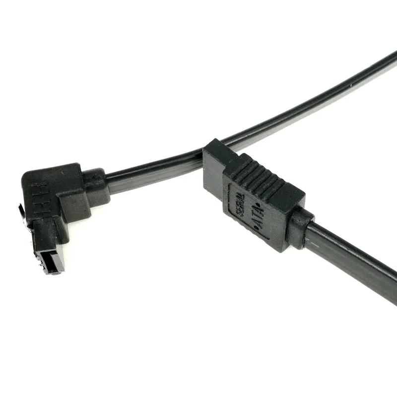 

2/4/6/8/10pcs 18" SATA 3.0 Cable SATA3 III 6GB/s Right Angle 90 Degree for HDD Hard Drive New Arrival
