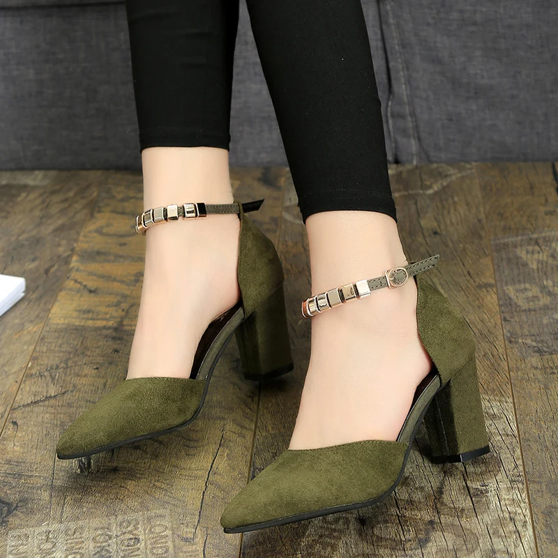 Красивые новые модные весенние вечерние модельные туфли лодочки на высоком