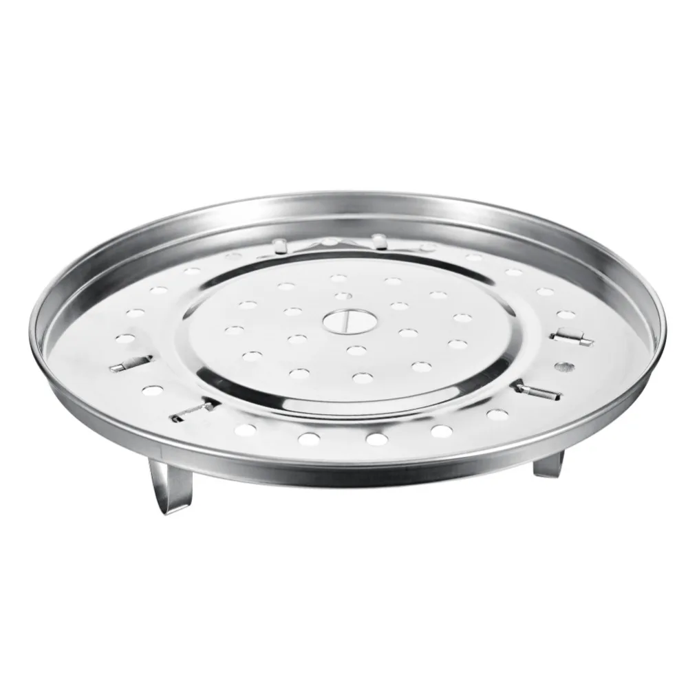 Стойка для отпаривателя из нержавеющей стали Стоковая подставка кастрюль посуда