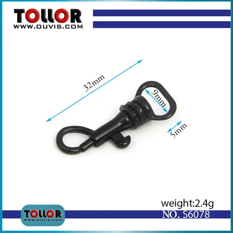 

High Quality Swivel Dog Buckle Handbag hardware Metal Clasp For bag Trigger Snap Hook Buckle Luggage DIY Accessories