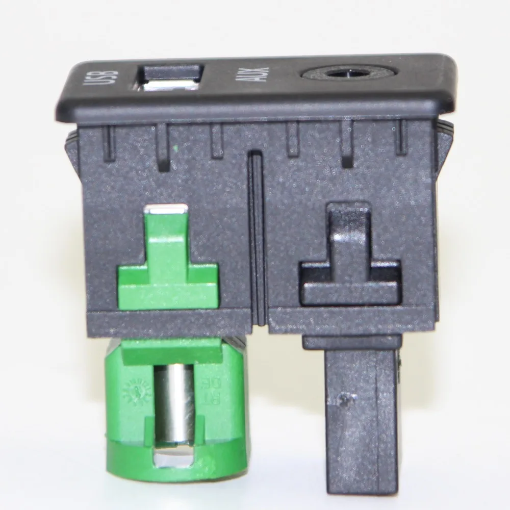 2 комплекта автомобильный AUX и USB переключатель штекер Адаптер жгут проводов Pigtail