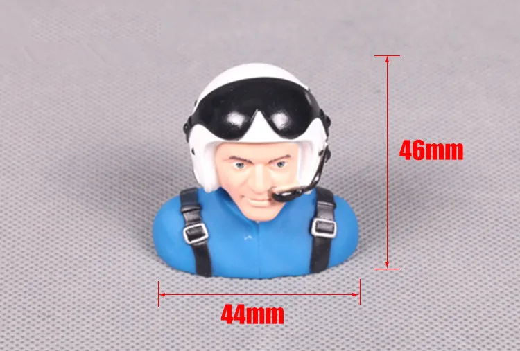 FMSPilot012 FMS пилот цифры ручная роспись FMSPilot001-014 для RC самолетов модель самолета Warbird Спорт реактивный автомобиль Лодка Дрон игрушка водитель - Цвет: FMSPilot012