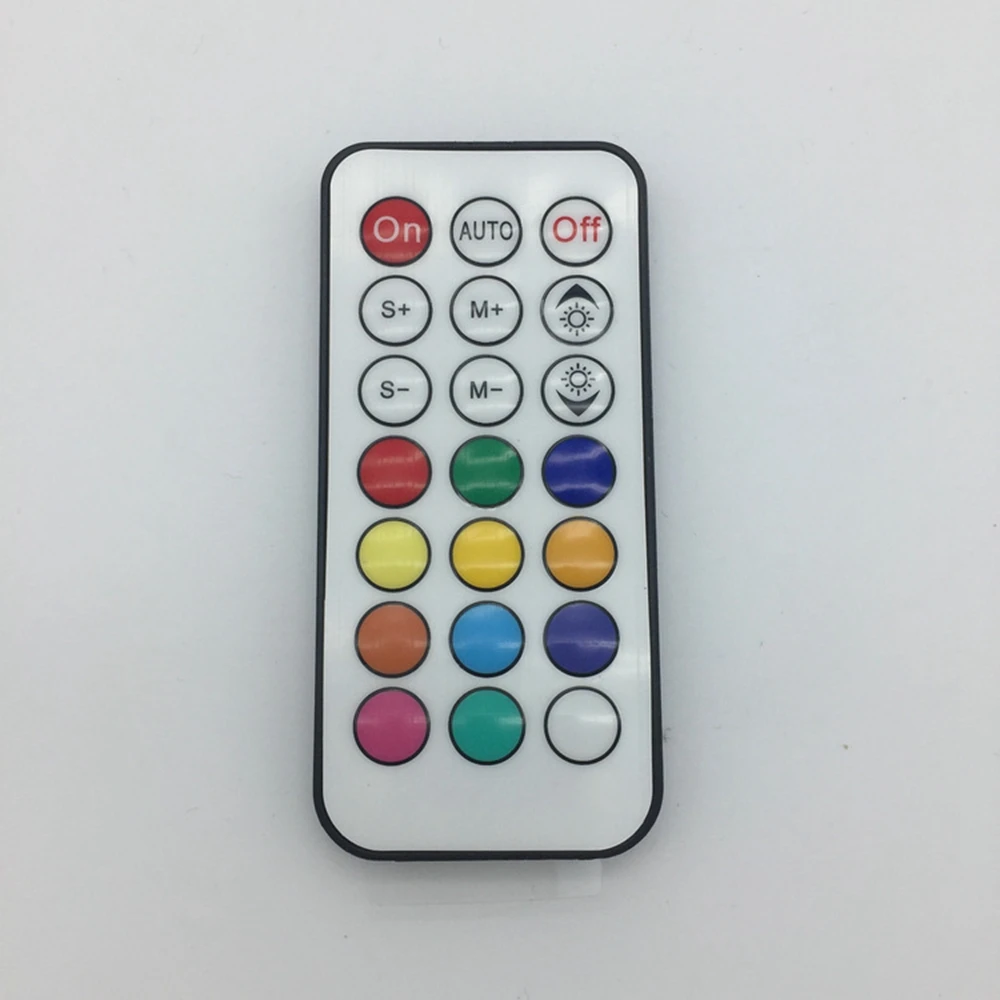 21-ключ RF Управление; Магия RGB светодиодный Управление; с дистанционным управлением Управление мини Smd для WS2812B WS2811 Светодиодные ленты