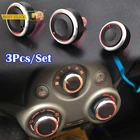 Для Nissan Sunny N17 March K13 AC Нагреватель кондиционер климат контроль ручка панели переключатель ручки нагревательные кнопки циферблаты кольцо