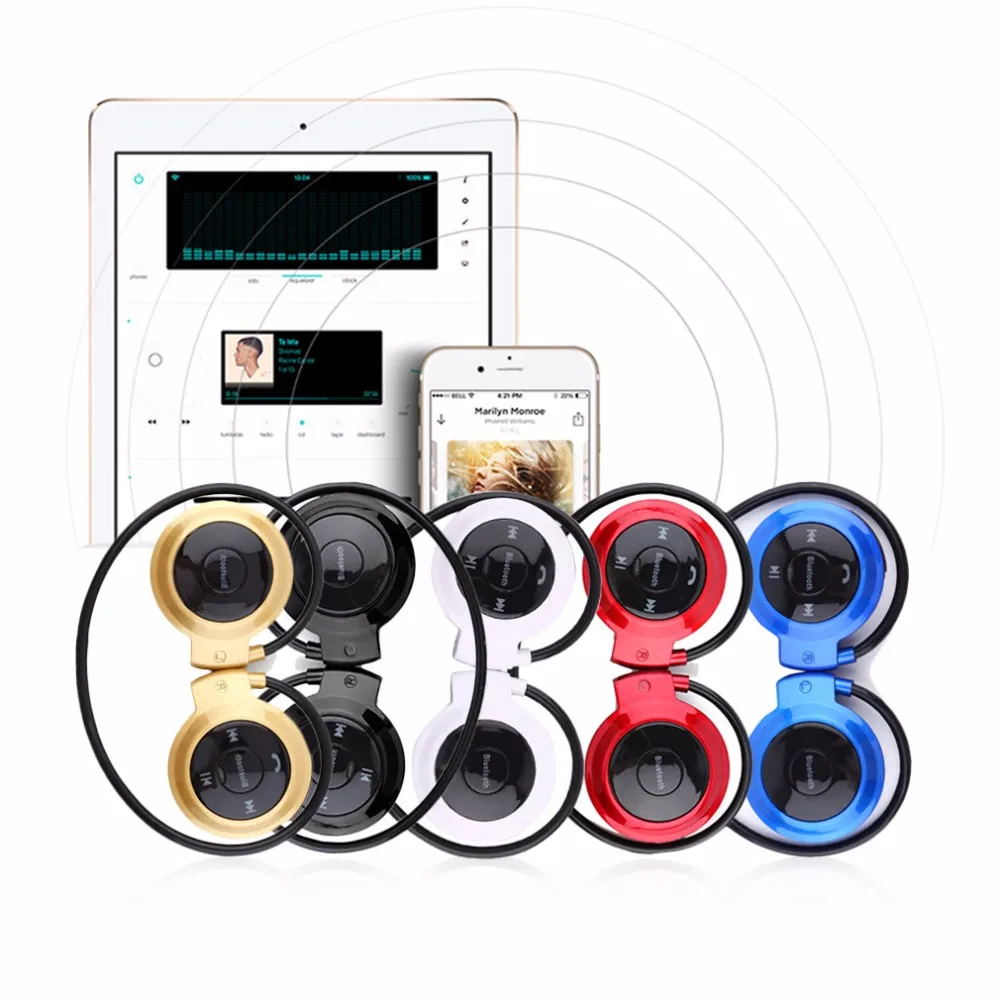 OXA беспроводные наушники Bluetooth Mini 503 спортивные музыкальные стерео наушники+ слот карты Micro SD+ fm-радио Mini503 для iphone 6/7